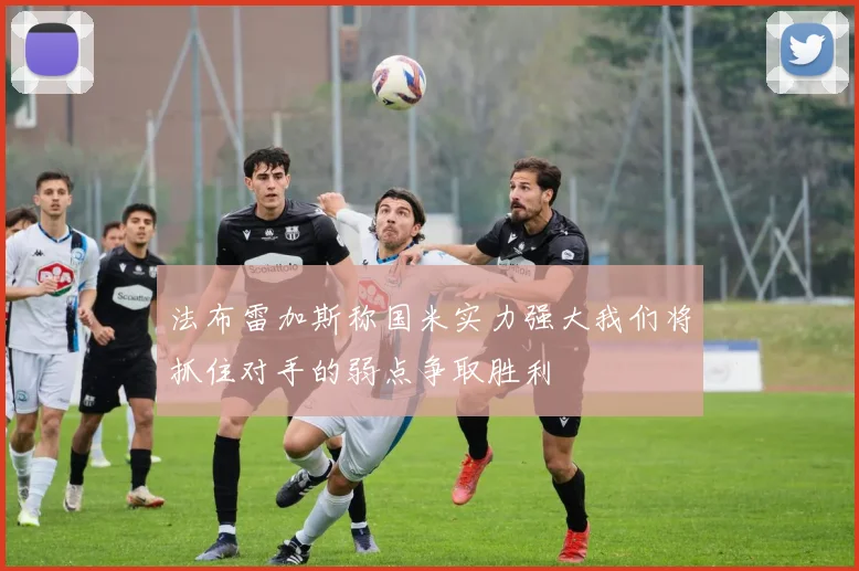 法布雷加斯称国米实力强大我们将抓住对手的弱点争取胜利